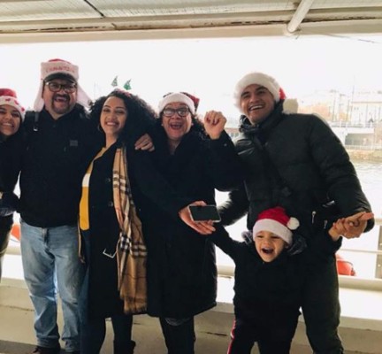 Así vivieron la navidad 2019 los legionarios hondureños, Choco Lozano con visita especial &nbsp;&nbsp;&nbsp;