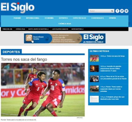 Así reaccionan lo medios de Panamá luego del empate ante Honduras