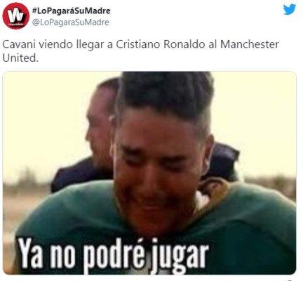 Cristiano Ronaldo fichó por el Manchester United y los memes destruyen al City, Cavani y Messi