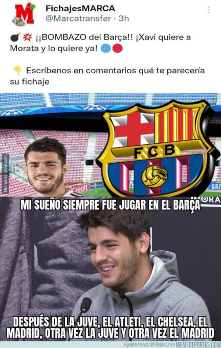 Los memes del triunfo del Barcelona ante el Mallorca con Luuk De Jong y los fichajes de protagonistas