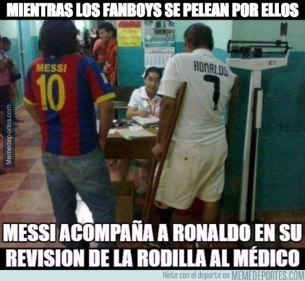 Los mejores memes del día con Cristiano Ronaldo y Messi como protagonistas