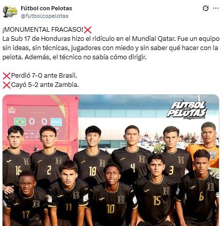 La piñata del Mundial y un fracaso; se terminó el sueño: Honduras encaja otra goleada en Qatar y esto dice la prensa