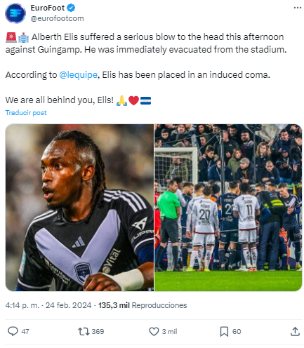 Oran por Alberth Elis: prensa mundial, clubes franceses y futbolistas se solidarizan con el hondureño tras su lesión