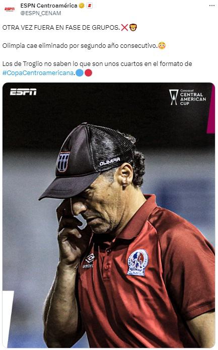 Olimpia fracasó en Copa Centroamericana y señalan a los culpables: lo que dice la prensa tras la eliminación del León