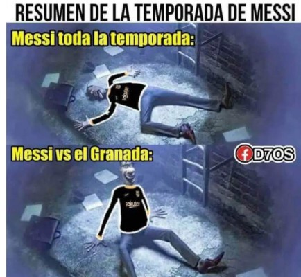 Los memes despedazan al Barcelona tras perder ante el Granada y dejar ir el liderato