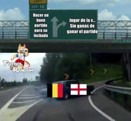 Los crueles memes de la victoria de Bélgica sobre Inglaterra en el Mundial de Rusia