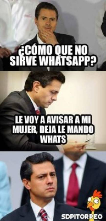 MEMES: Las brutales burlas tras la caída mundial que sufrió Whatsapp