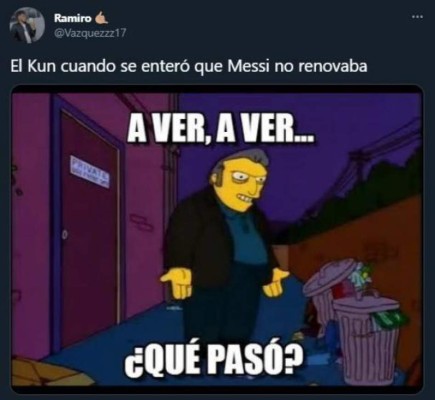 Messi se marcha para siempre: los memes hacen pedazos al Barcelona y a un 'solo' Kun Agüero