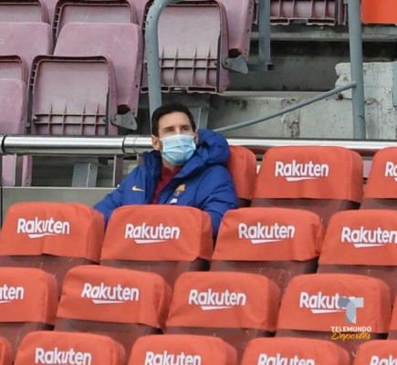 Las imágenes del Barcelona-Betis: ¿Por qué Messi fue suplente en el Camp Nou?