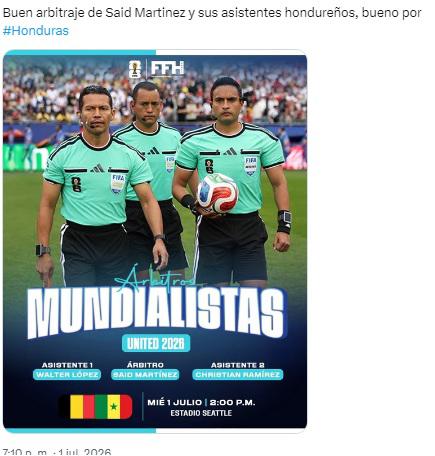 ¿Acierto o error? Las reacciones a la dura decisión de Saíd Martínez en el Mundial y la nota que le dan