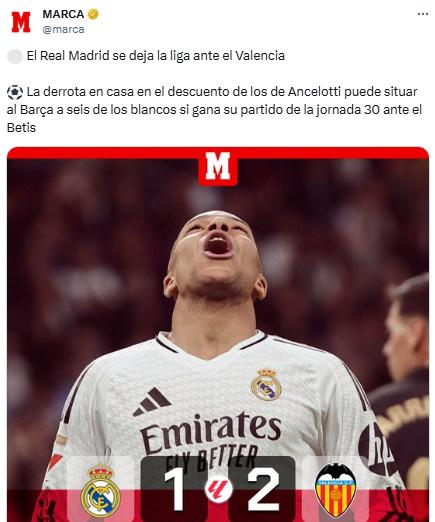 Adiós a LaLiga; ni con ayuda del VAR: prensa reacciona tras la dolorosa caída del Real Madrid en el Bernabéu