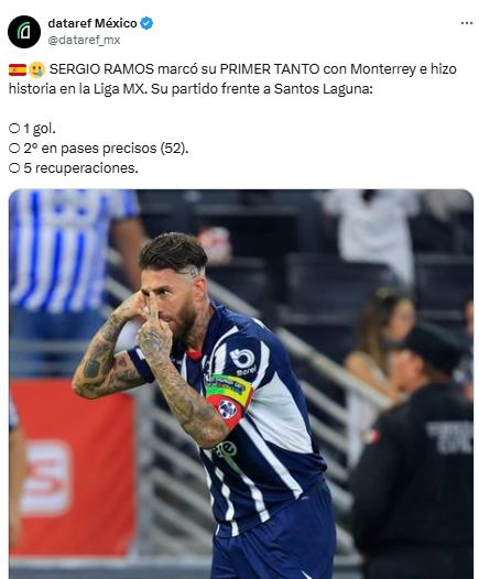 Faitelson lanzó una apuesta: Sergio Ramos anota su primer gol con Monterrey y así reacciona la prensa mexicana