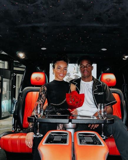 Keyrol, hijo de Maynor Figueroa, presume a su bella novia Gisele en las redes sociales: “Mi amor”