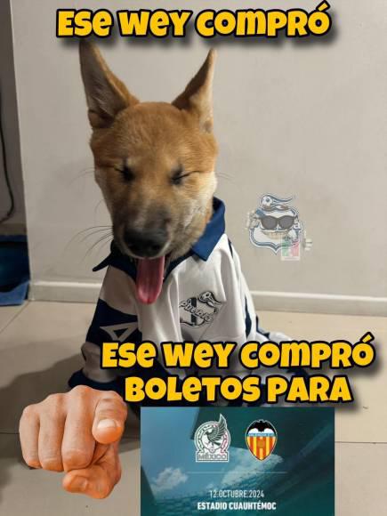 México es víctima de los memes tras empatar contra Valencia “B”; las burlas no perdonan a nadie del Tri