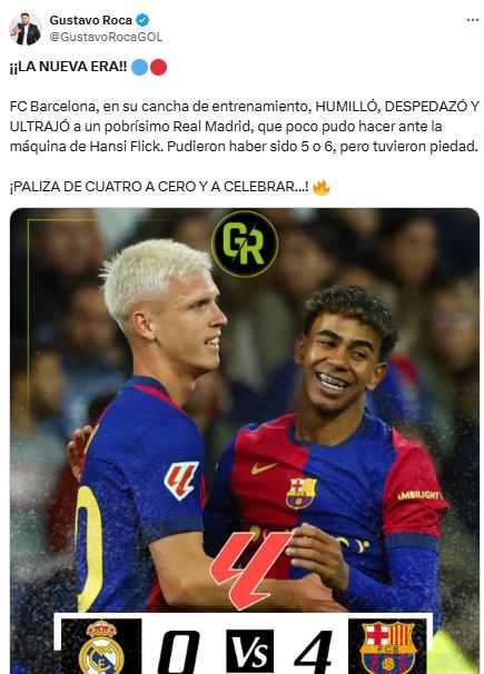 Prensa reacciona por la paliza del Barcelona ante Real Madrid: “Ridículo histórico de Mbappé; por esto somos los mejores del mundo”