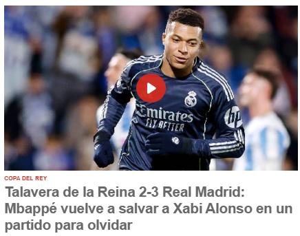 No fue penal; un escándalo: prensa reacciona por el polémico triunfo del Real Madrid en Copa del Rey