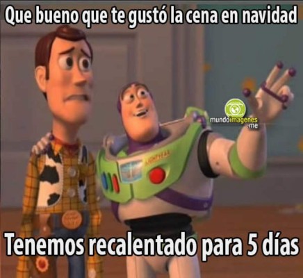 El COVID-19 y el recalentado son protagonistas: Los mejores memes de Navidad 2020