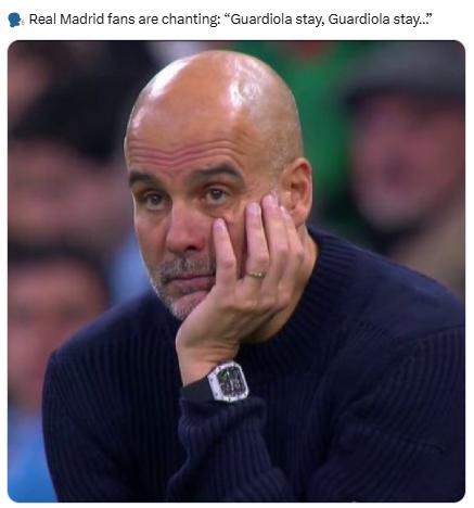Real Madrid eliminó al City y estallaron los memes: burlas a Guardiola tras ser humillado por Mbappé