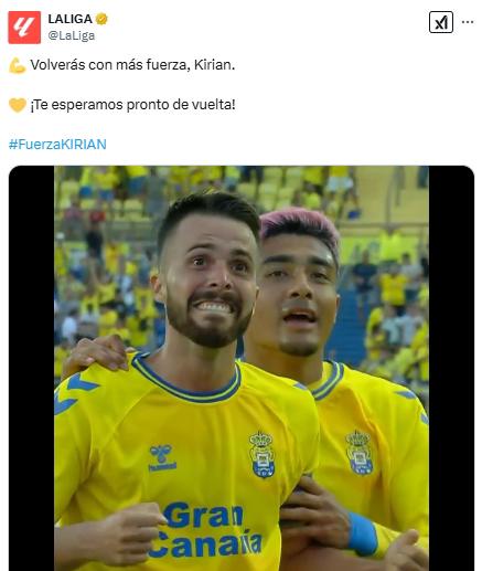 “He recaído del cáncer”: el mundo del fútbol se vuelca para apoyar al capitán de Las Palmas y el mensaje del Real Madrid