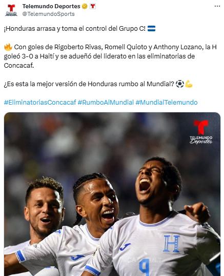 Honduras goleó a Haití y así reacciona la prensa: Chepe Bomba sorprende y afirman que la casa de la 'H' es Tegucigalpa