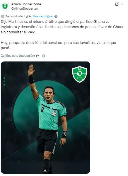 ¿Acierto o error? Las reacciones a la dura decisión de Saíd Martínez en el Mundial y la nota que le dan