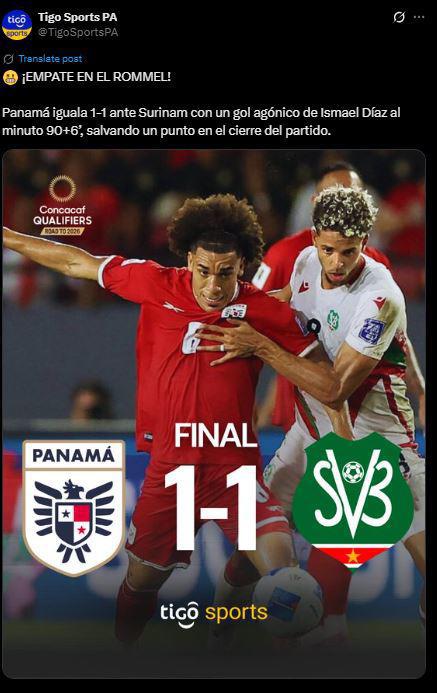 Chepebomba estalla y señalan los culpables de Panamá tras otro amargo empate: Esto es una pesadilla