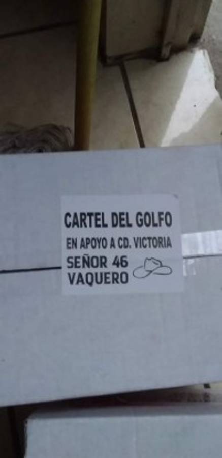 Sicarios del Cartel del Golfo en México reparten alimentos por la emergencia del coronavirus