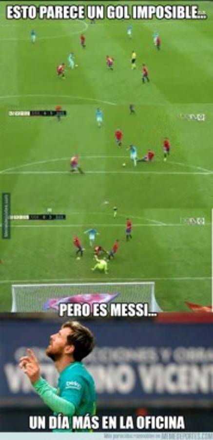 Los mejores memes que dejó la goleada del Barcelona ante Osasuna