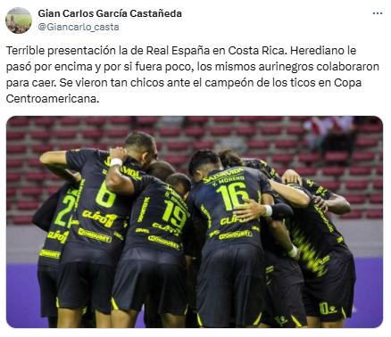 Herediano comió jamón catracho; dando pena: así reacciona la prensa por la caída de Real España en Costa Rica
