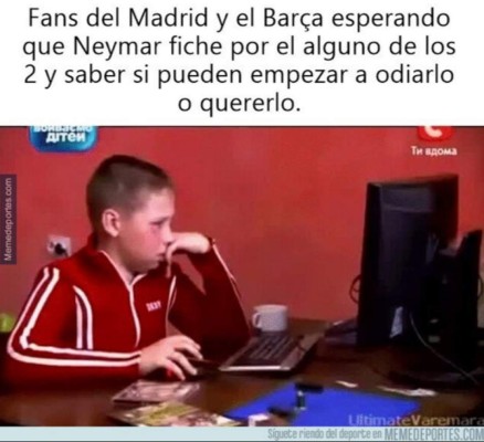Barcelona y Bartomeu, las víctimas favortitas de los memes del fichaje de Neymar