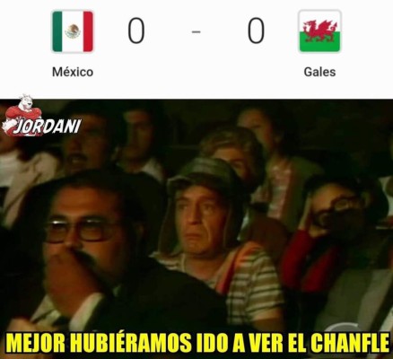 Memes: Hacen pedazos a la selección de México por empatar con Gales previo al Mundial