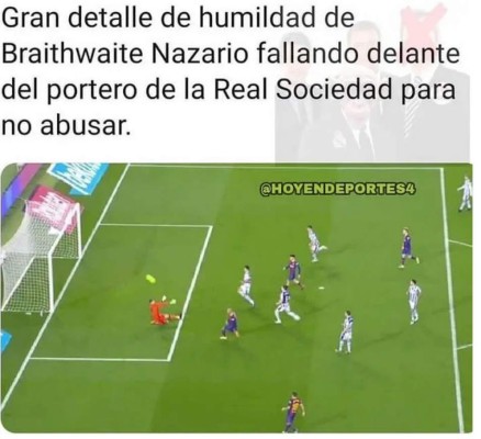 El nuevo look de Griezmann, protagonista de los memes en el Barcelona-Real Sociedad