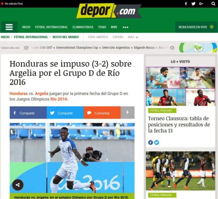 Prensa internacional sobre Honduras: 'No era necesario sufrir tanto'