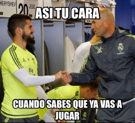 Los memes también arrasaron en el primer día de Zidane con el Madrid
