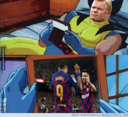Otro tropiezo del Barcelona, ahora ante el Cádiz, y los memes despedazan a Koeman