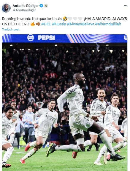 Le respondió a Simeone: los mensajes de los jugadores del Real Madrid tras echar al Atlético de la Champions