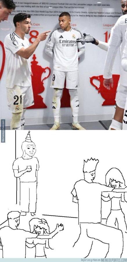 Los memes destrozan a Mbappé por fallar otro penal y al Real Madrid tras perder ante el Athletic Bilbao en LaLiga
