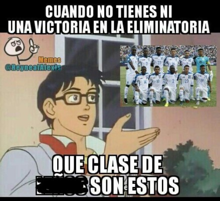 En los 'memes' le tiran con todo a la Selección de Honduras