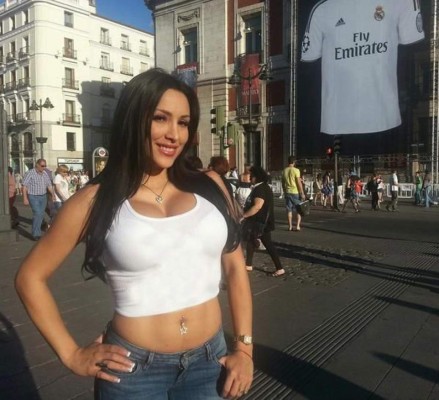 ¡BELLEZA! Jeinny Lizarazo, la preciosa venezolana adicta al Real Madrid