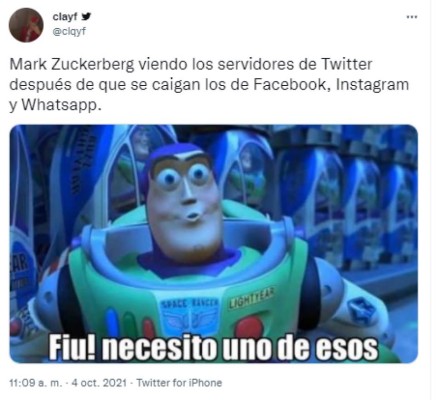 ¡Te vas a morir de risa! Los memes que está dejando la caída mundial de Facebook, Instagram y Whatsapp