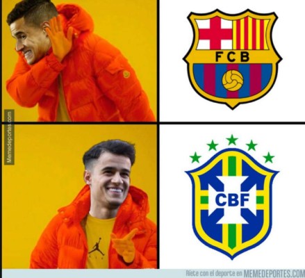 Para morir de risa: Los mejores memes de la semana con Messi, Coutinho y Neymar
