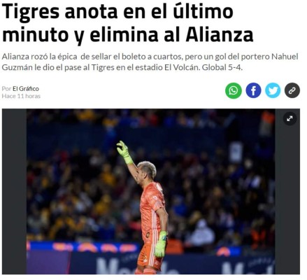 Lo que dice la prensa mexicana y mundial de los sufridos triunfos de América y Tigres en Concachampions