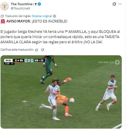 Las polémicas que señalan a Saíd Martínez en la histórica remontada de Bélgica ante Senegal