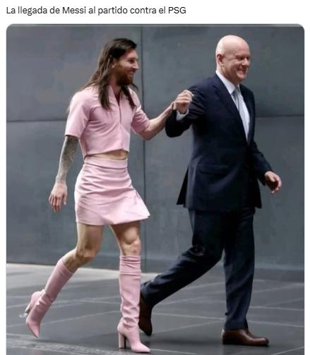 Memes destrozan a Messi por la paliza del PSG sobre Inter Miami en el Mundial de Clubes