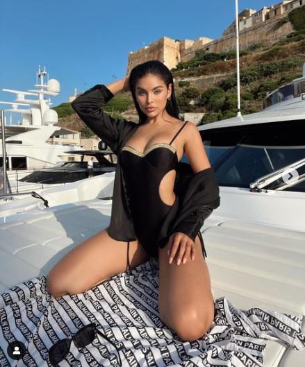 Ninoska Vásquez, la sensual venezolana que estuvo en el Santiago Bernabéu para ver el clásico ¿y a Vinicius?