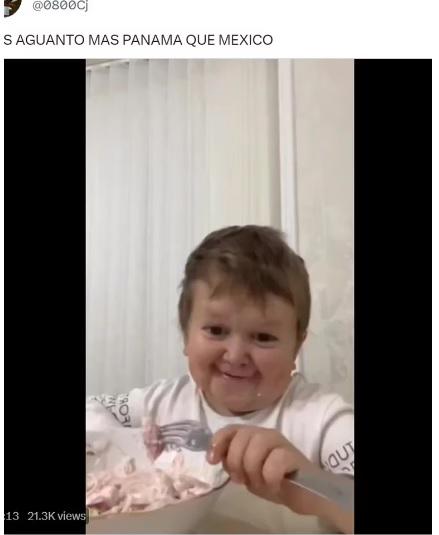 Los memes no perdonan a la selección de Panamá tras la derrota ante la Argentina de Messi