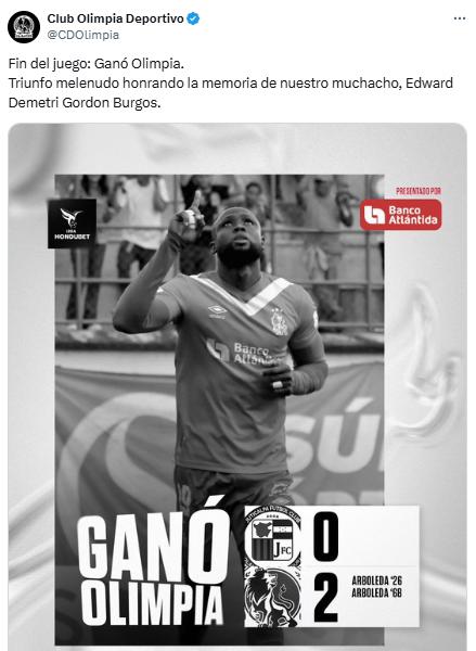 El último adiós: Olimpia viajó a La Ceiba para despedirse de Demetri Gordon, delantero que murió tras fatal accidente