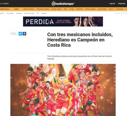 Lo que dicen los medios tras el título de Herediano ante Alajuelense