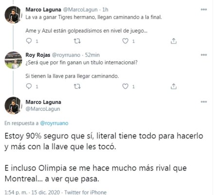 Los comentarios en redes por el Olimpia-Montreal Impact: 'Hoy, todos con el Olimpia”