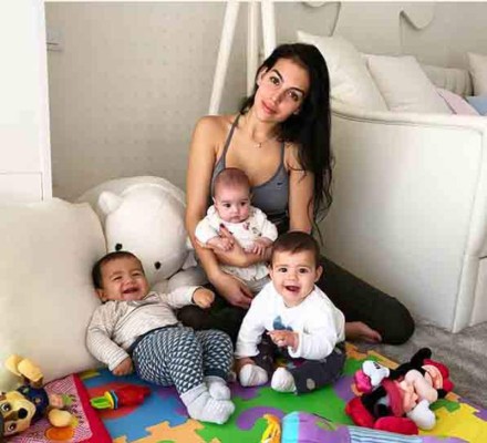 Así luce Georgina Rodríguez luego de salir del embarazo de su hija Alana Martina